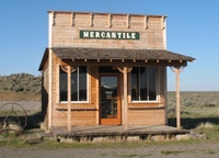 Photo of the Mercantile on the Twin Butte Bunch range.
